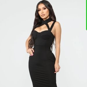 Fashion Nova black dress